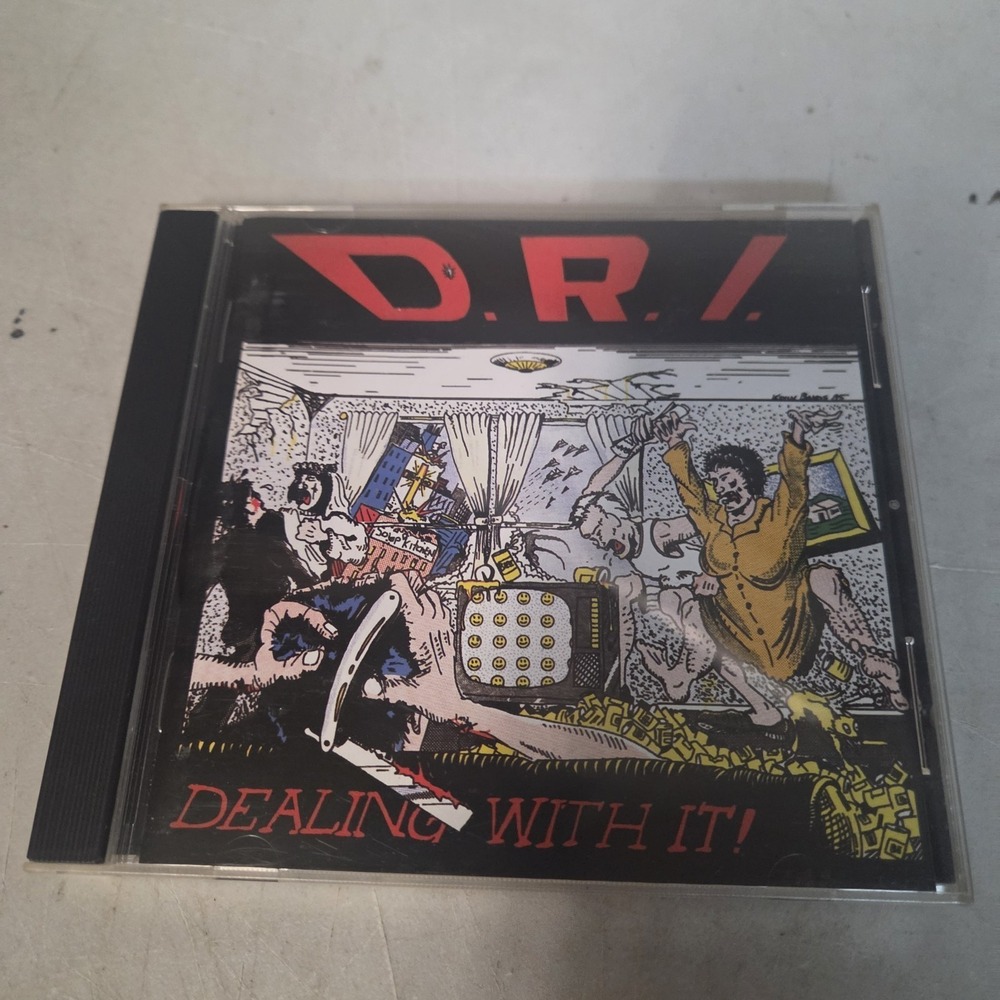 D.R.I. Dealing With It CD Reissue Dirty Rotten Bonus Tracks Beer City BCCD 111